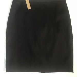 NWT J. Crew Black Skirt Size 12